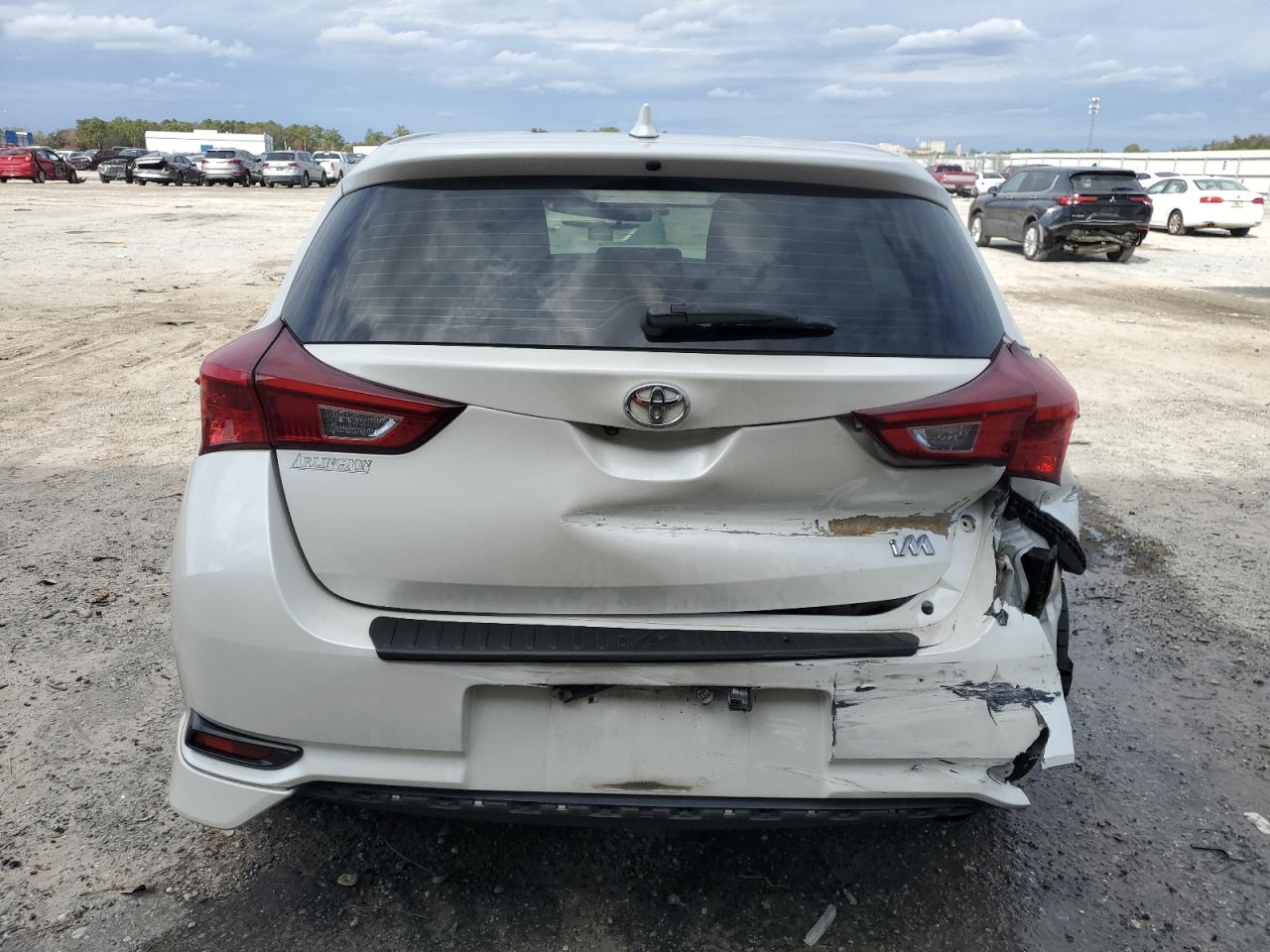 2017 Toyota Corolla VIN JTNKARJE0HJ546285 Copart auction photo, front end / rear end damage thumbnail 6