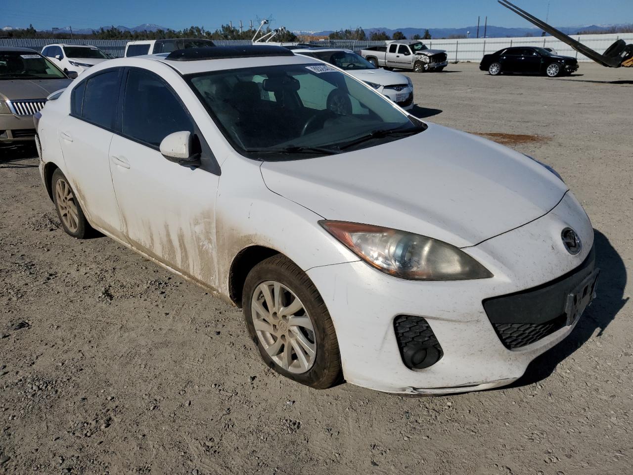 2012 Mazda 3 VIN JM1BL1W8XC1579189 Copart auction photo, rear end damage thumbnail 4