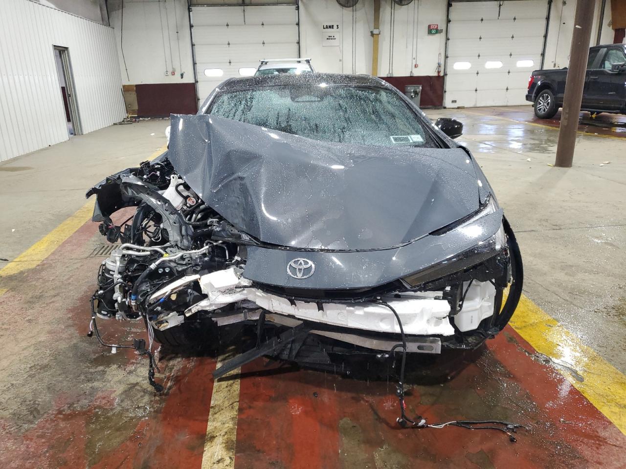 2024 Toyota Prius VIN JTDACACU4R3034180 Copart auction photo, front end / side damage thumbnail 5