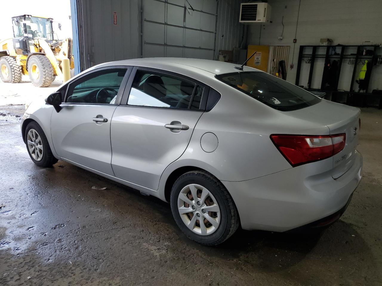 2012 KIA Rio VIN KNADM4A36C6072826 Copart auction photo, side / minor dent/scratches damage thumbnail 2