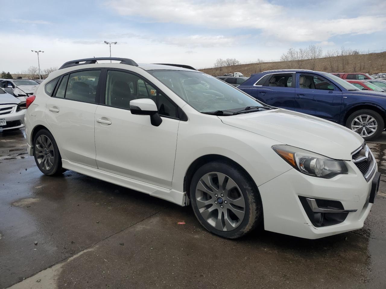 2016 Subaru Impreza VIN JF1GPAP67G8205102 Copart auction photo, hail damage thumbnail 4