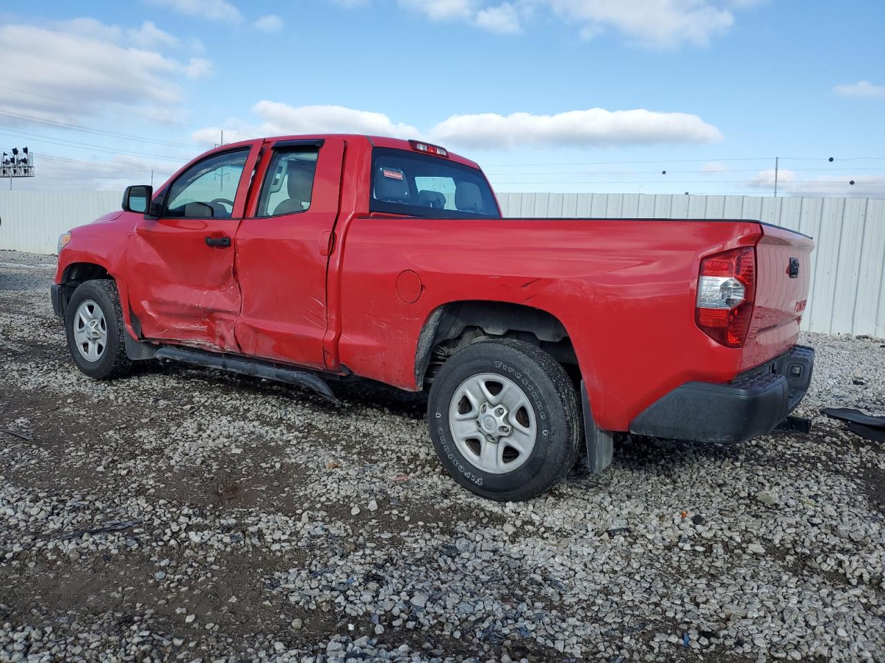 2014 Toyota Tundra VIN 5TFRU5F1XEX032302 Copart auction photo, side damage thumbnail 2