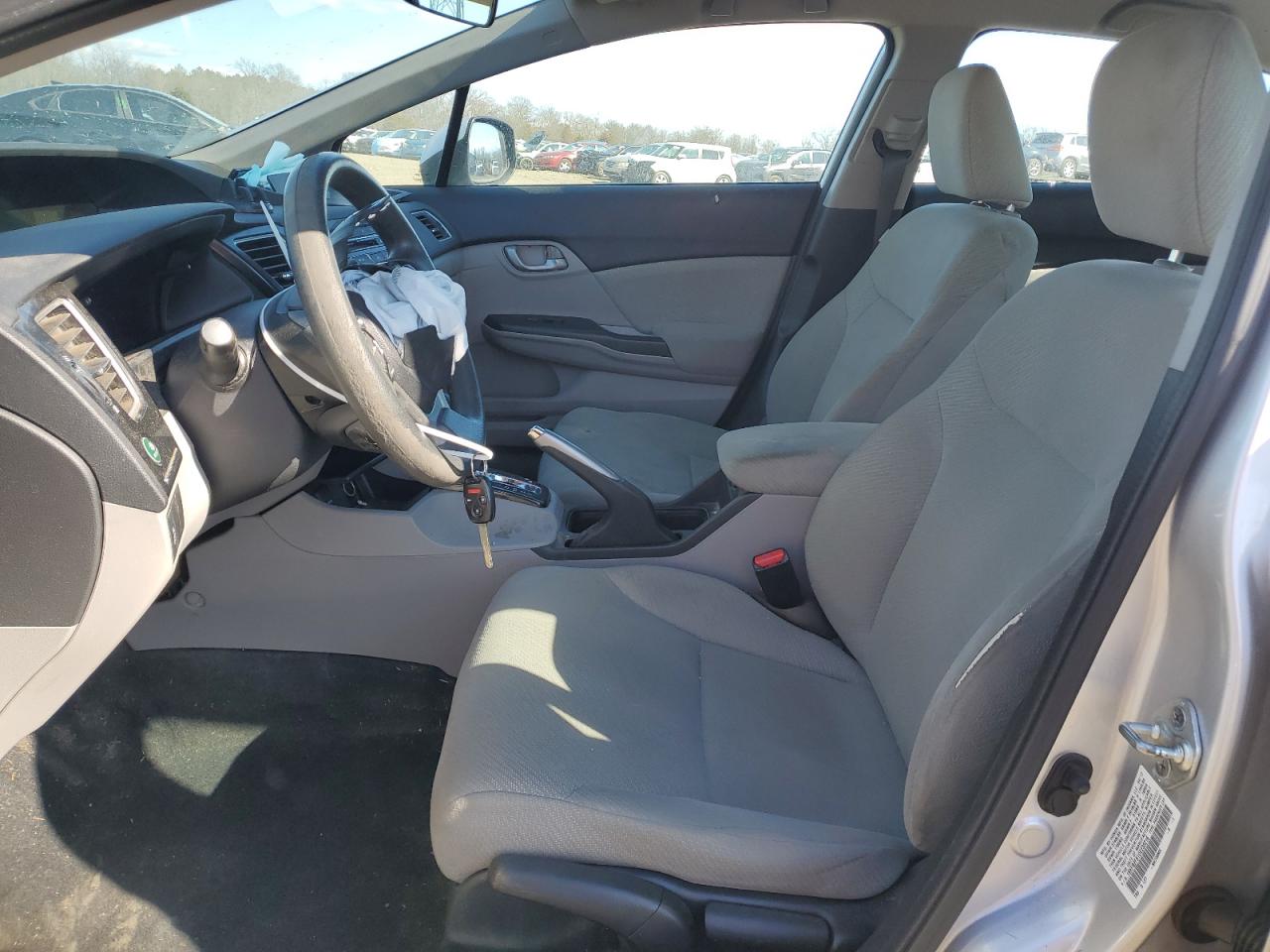 2013 Honda Civic VIN 19XFB2F51DE235216 Copart auction photo, front end damage thumbnail 7