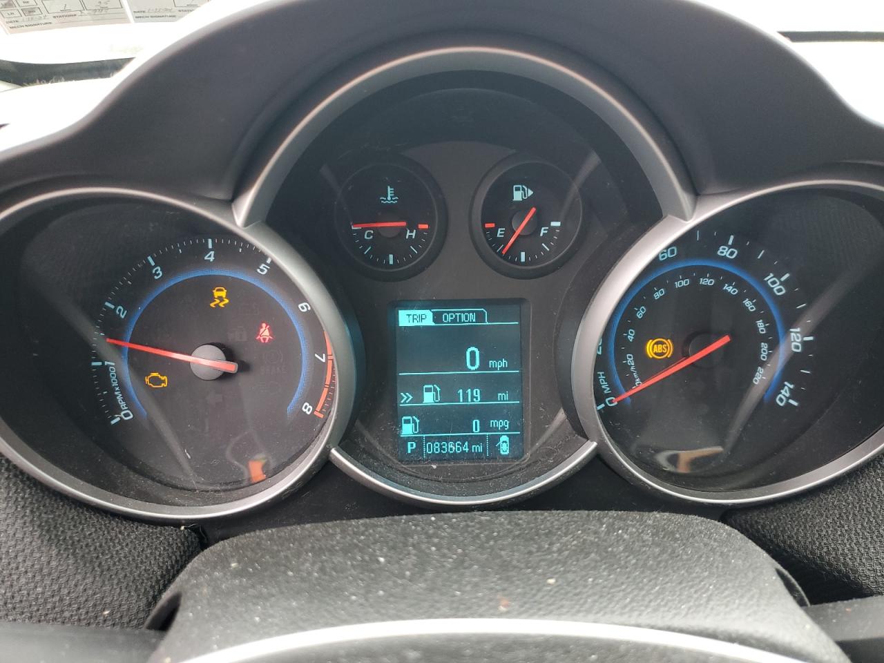 2013 Chevrolet Cruze VIN 1G1PC5SB3D7129955 Copart auction photo, side damage thumbnail 9