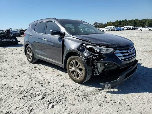 2015 Hyundai Santa Fe VIN 5XYZU3LB0FG248150 Copart auction photo, front end / side damage thumbnail 12