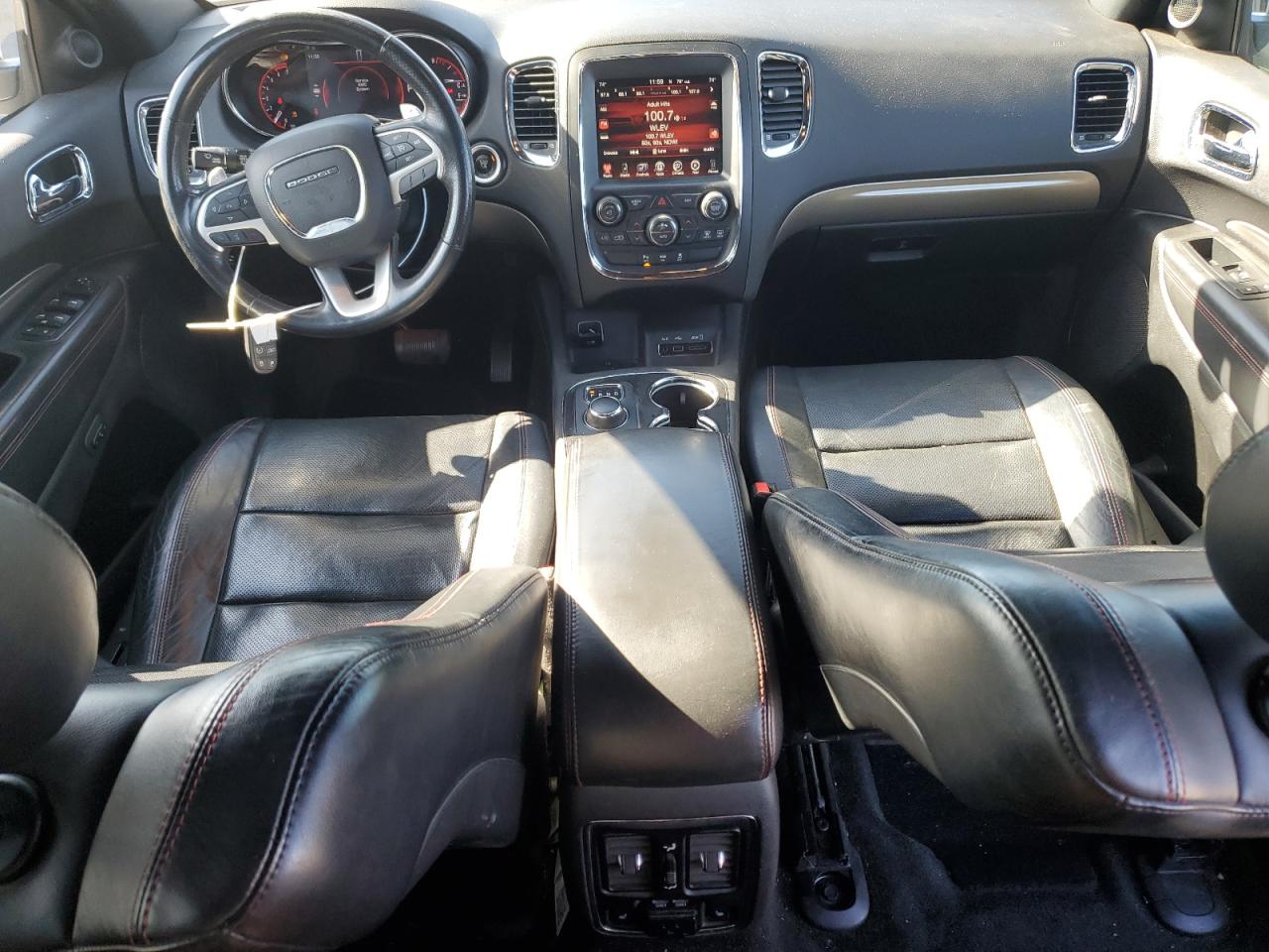 2015 Dodge Durango VIN 1C4SDJCT4FC861262 Copart auction photo, front end / side damage thumbnail 8