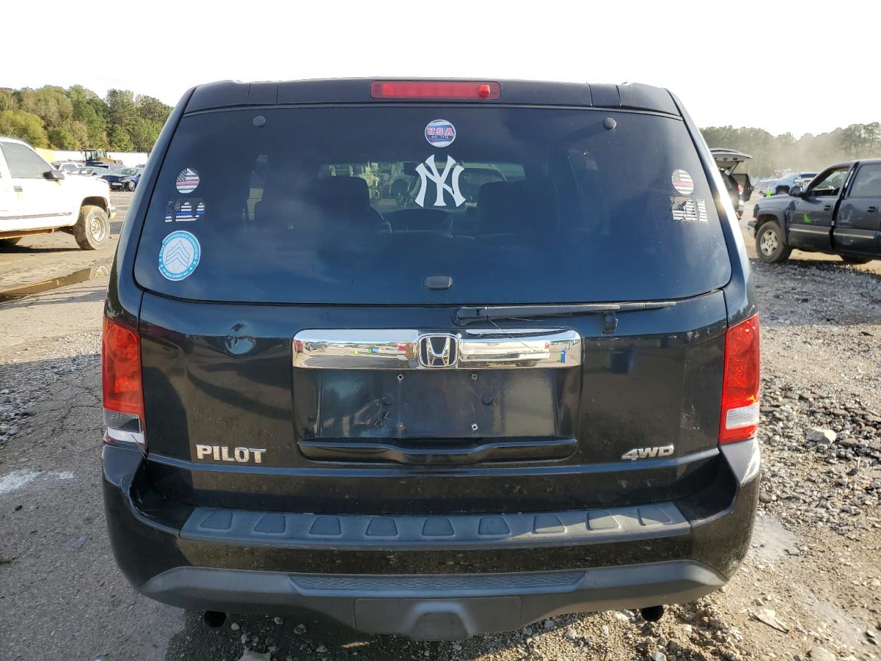 2012 Honda Pilot VIN 5FNYF4H2XCB003928 Copart auction photo, mechanical / front end damage thumbnail 6