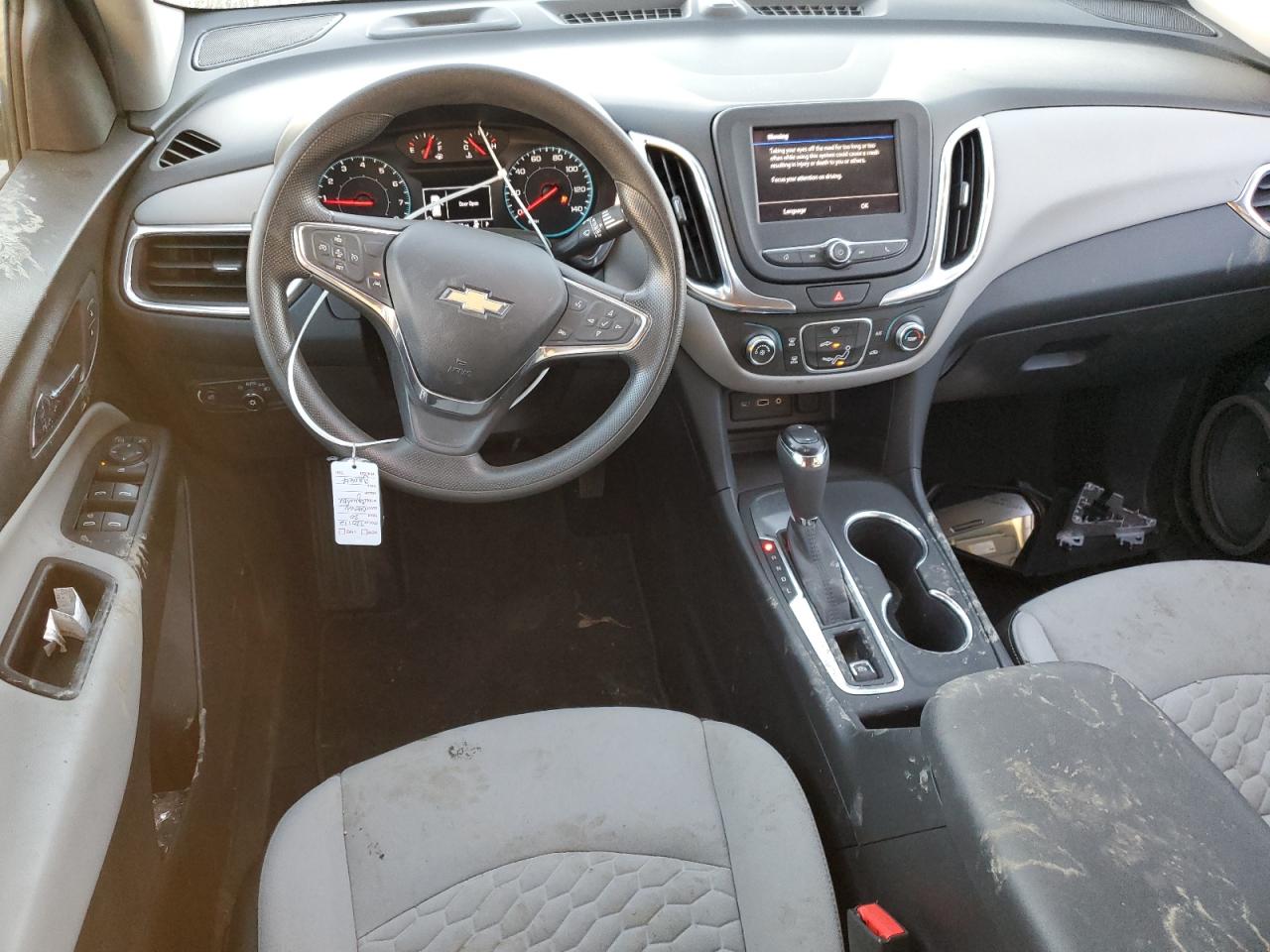 2020 Chevrolet Equinox VIN 3GNAXFEV3LS584907 Copart auction photo, all over damage thumbnail 8