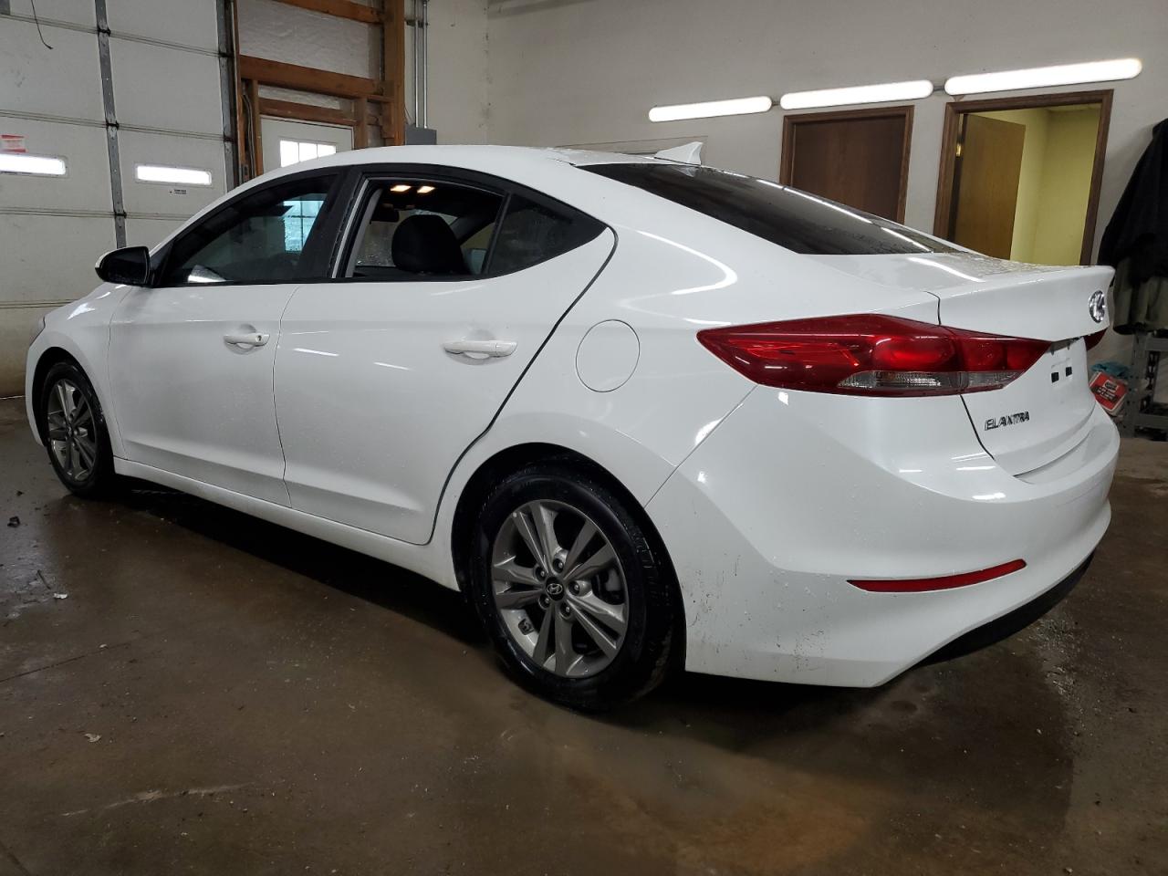 2018 Hyundai Elantra VIN 5NPD84LF4JH395466 Copart auction photo, vandalism damage thumbnail 2