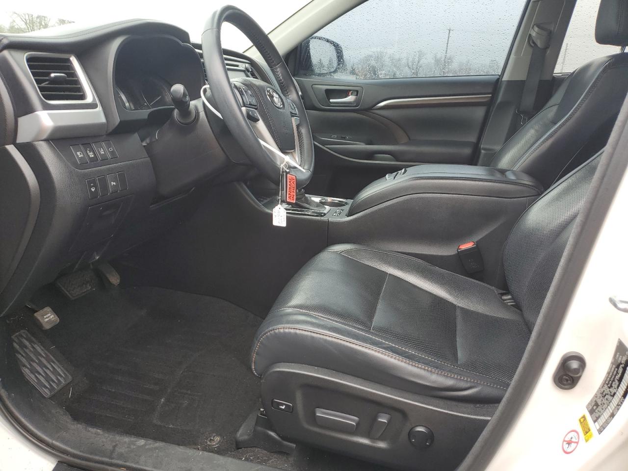 2015 Toyota Highlander VIN 5TDDKRFH9FS217064 Copart auction photo, front end / side damage thumbnail 7