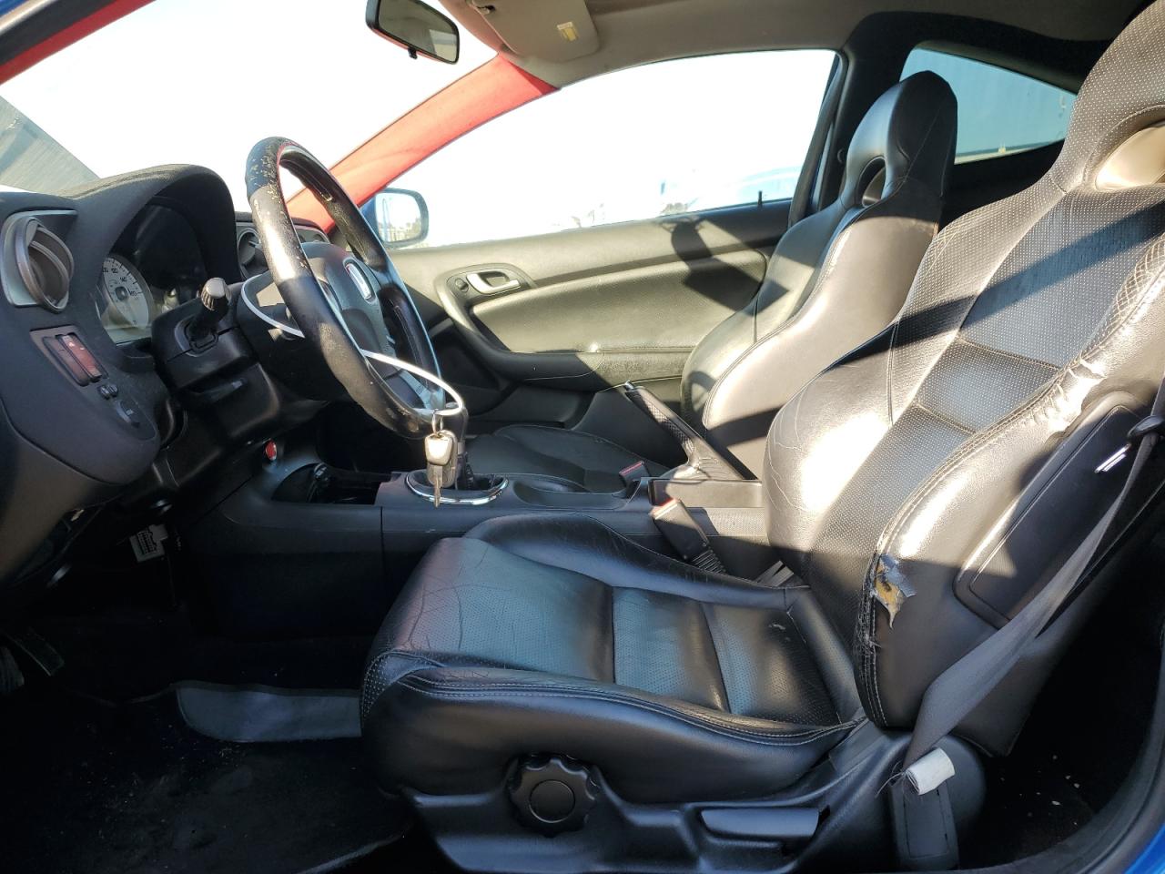 2006 Acura RSX VIN JH4DC53076S003491 Copart auction photo, rear end / front end damage thumbnail 7