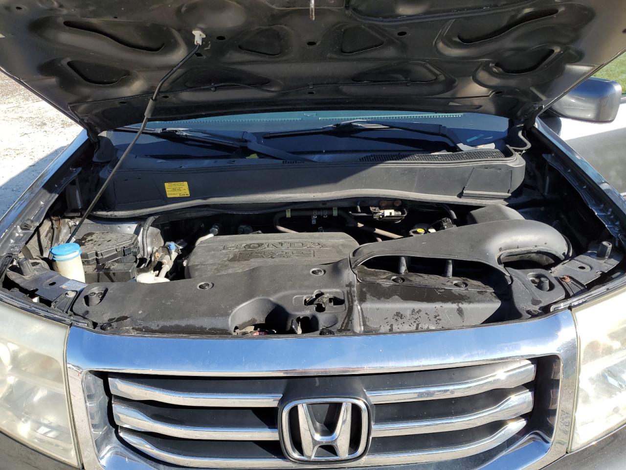 2013 Honda Pilot VIN 5FNYF4H76DB069650 Copart auction photo, rear end damage thumbnail 12
