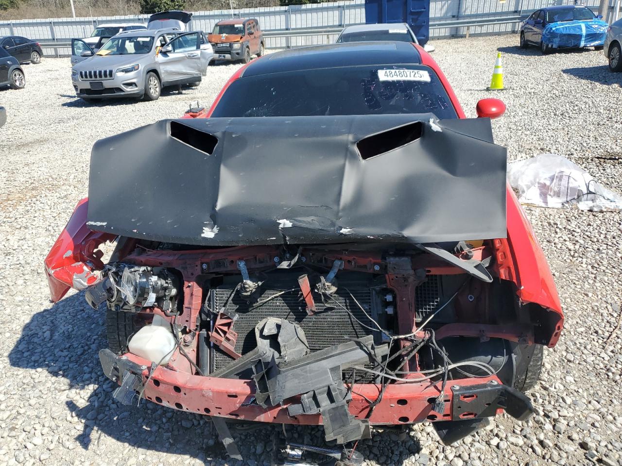 2020 Dodge Challenger VIN 2C3CDZJG5LH138607 Copart auction photo, front end damage thumbnail 5
