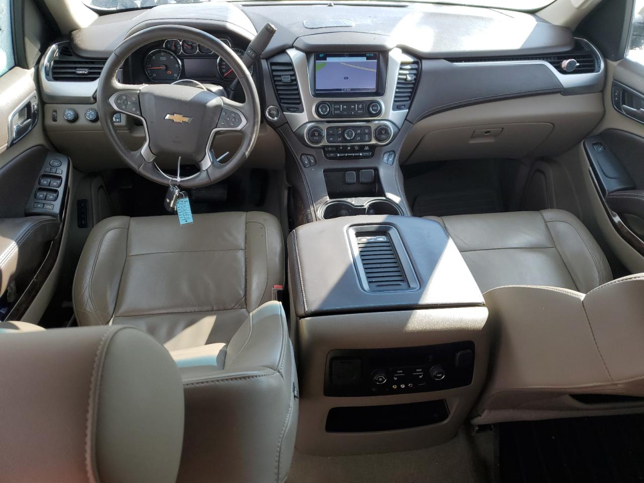 2016 Chevrolet Tahoe VIN 1GNSKBKC8GR278650 Copart auction photo, front end damage thumbnail 8