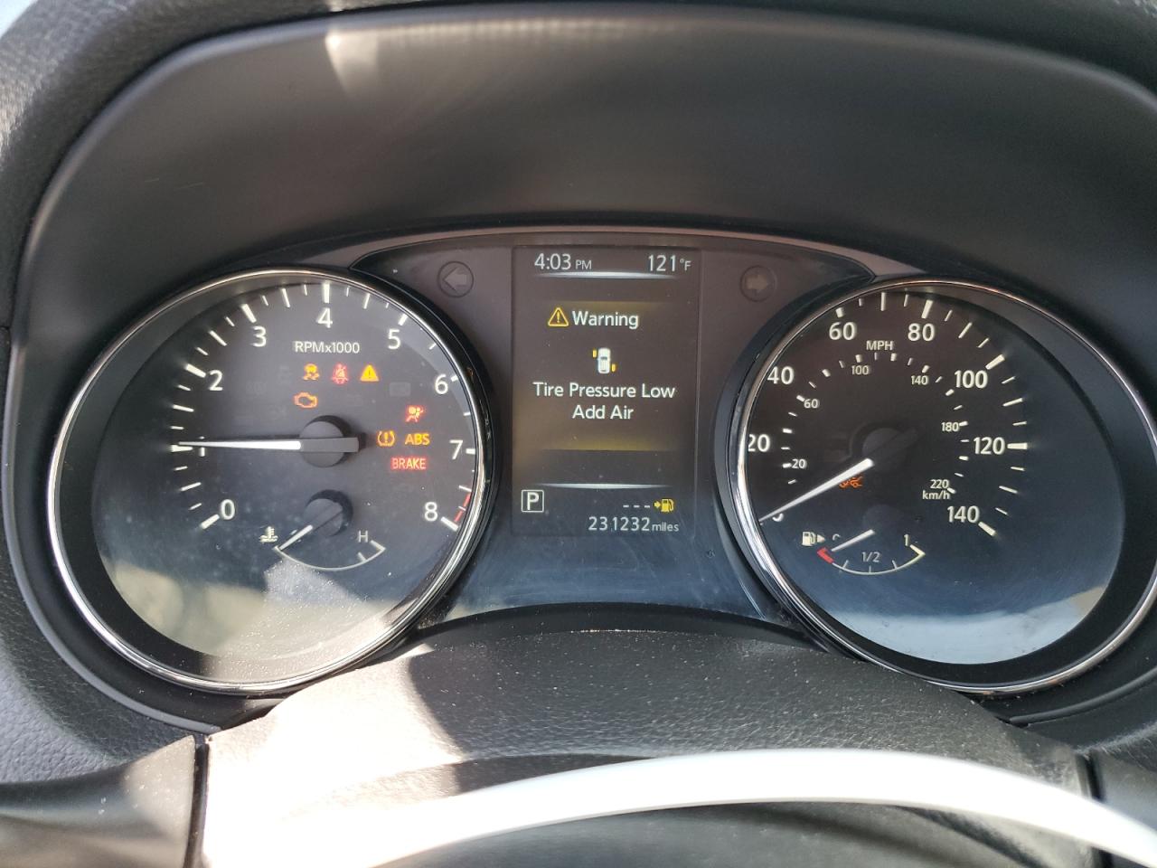 2017 Nissan Rogue VIN KNMAT2MT0HP586276 Copart auction photo, side / front end damage thumbnail 9
