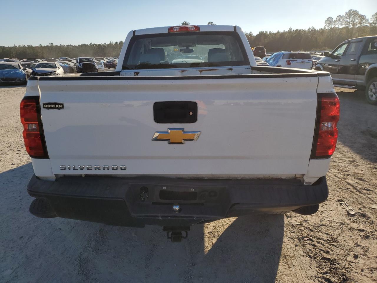 2017 Chevrolet Silverado VIN 1GCRCNEH5HZ384326 Copart auction photo, rear end damage thumbnail 6