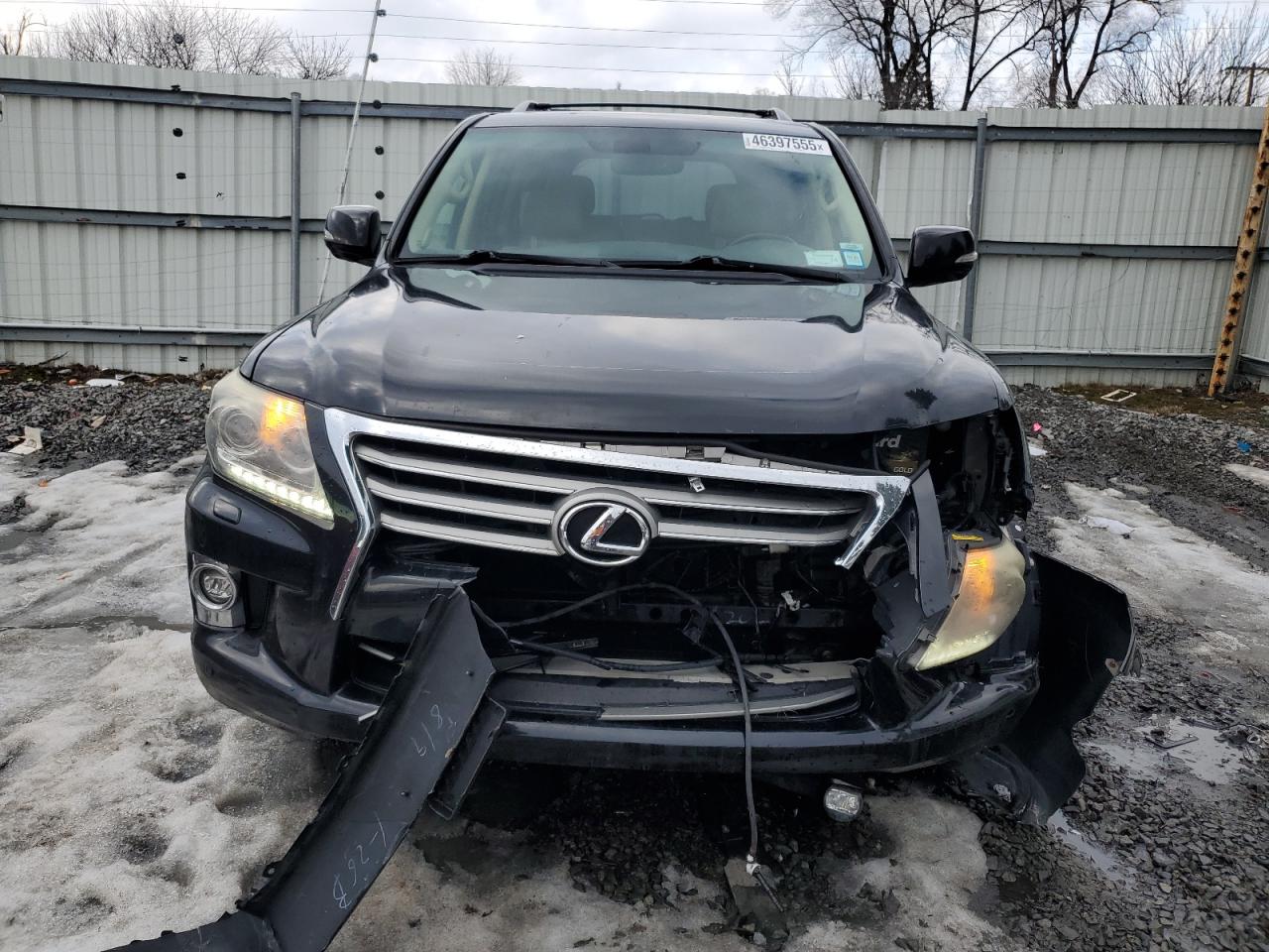 2014 Lexus LX VIN JTJHY7AX3E4132540 Copart auction photo, front end damage thumbnail 5