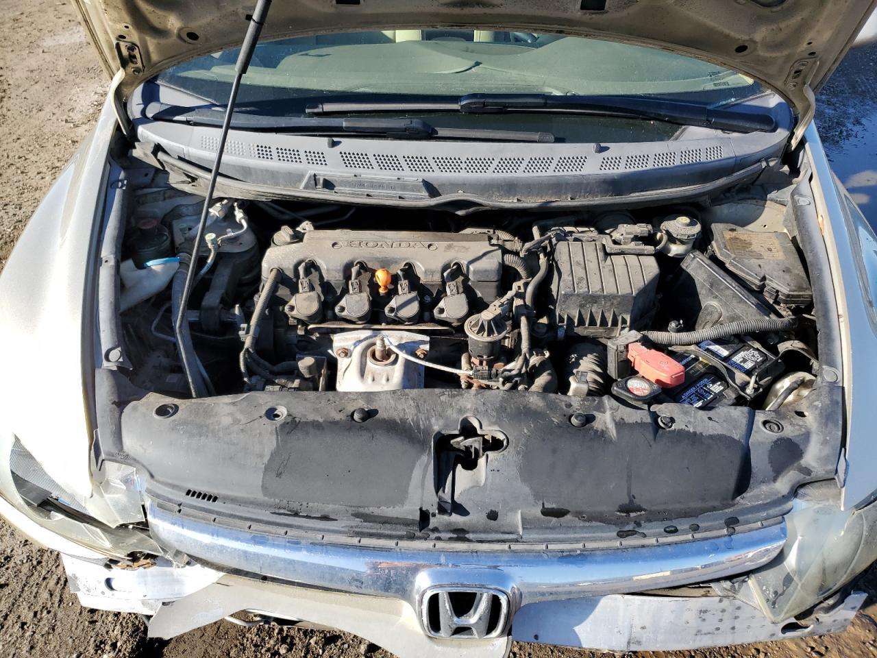 2007 Honda Civic VIN 1HGFA16567L124896 Copart auction photo, front end / rear end damage thumbnail 11
