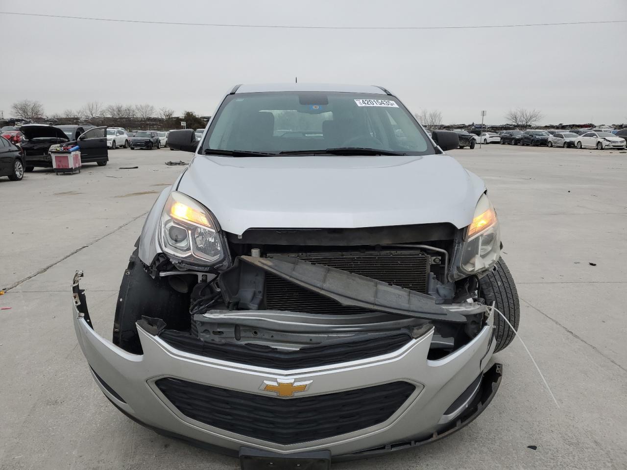 2017 Chevrolet Equinox VIN 2GNALBEKXH1515256 Copart auction photo, front end damage thumbnail 5