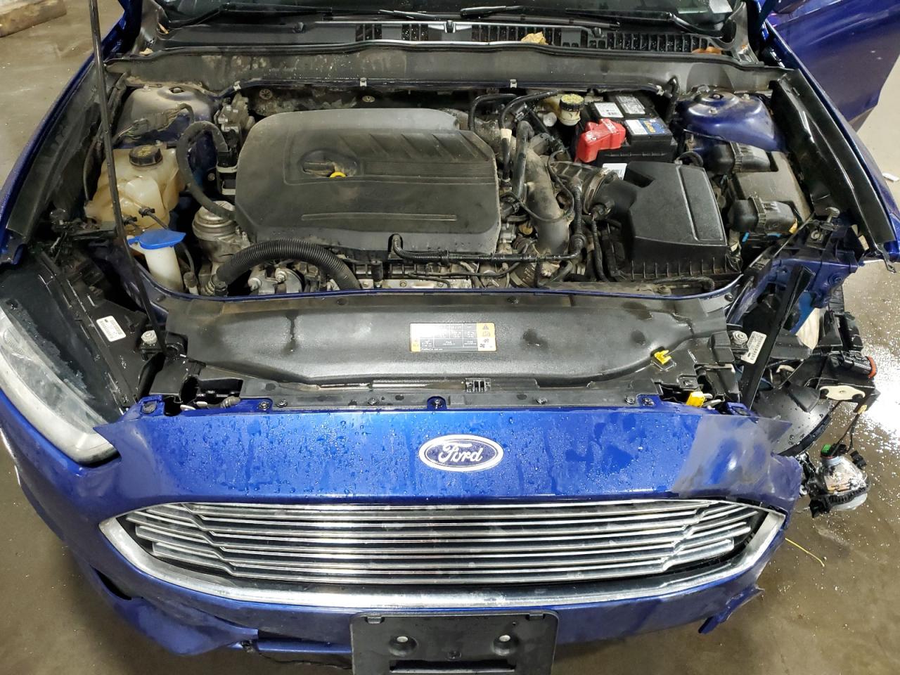 2016 Ford Fusion VIN 3FA6P0HDXGR239861 Copart auction photo, front end damage thumbnail 12