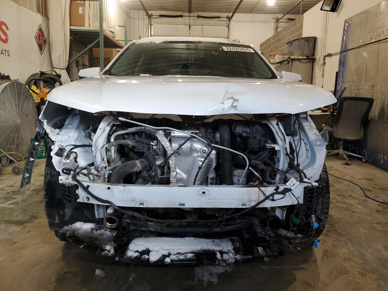 2022 GMC Terrain VIN 3GKALVEV6NL172237 Copart auction photo, front end damage thumbnail 5