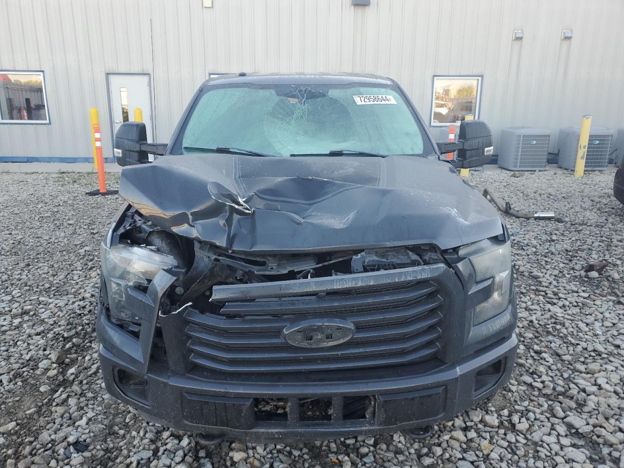 2016 Ford F-150 VIN 1FTFW1EF7GFC92345 Copart auction photo, front end / top/roof damage thumbnail 5