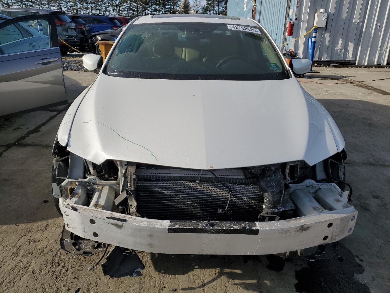 2016 Acura ILX VIN 19UDE2F32GA024581 Copart auction photo, front end damage thumbnail 5