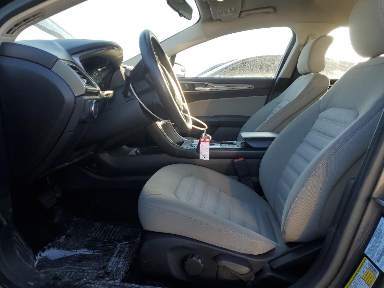 2017 Ford Fusion VIN 3FA6P0G70HR231846 Copart auction photo, rear end damage thumbnail 7