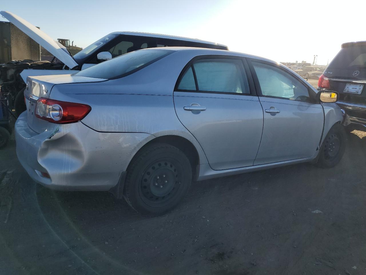 2012 Toyota Corolla VIN 5YFBU4EE8CP019303 Copart auction photo, front end / rear end damage thumbnail 3