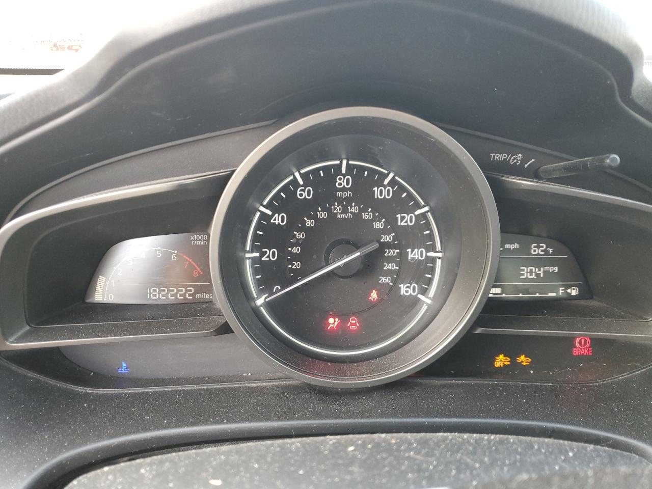 2018 Mazda 3 VIN 3MZBN1V32JM245865 Copart auction photo, front end damage thumbnail 9