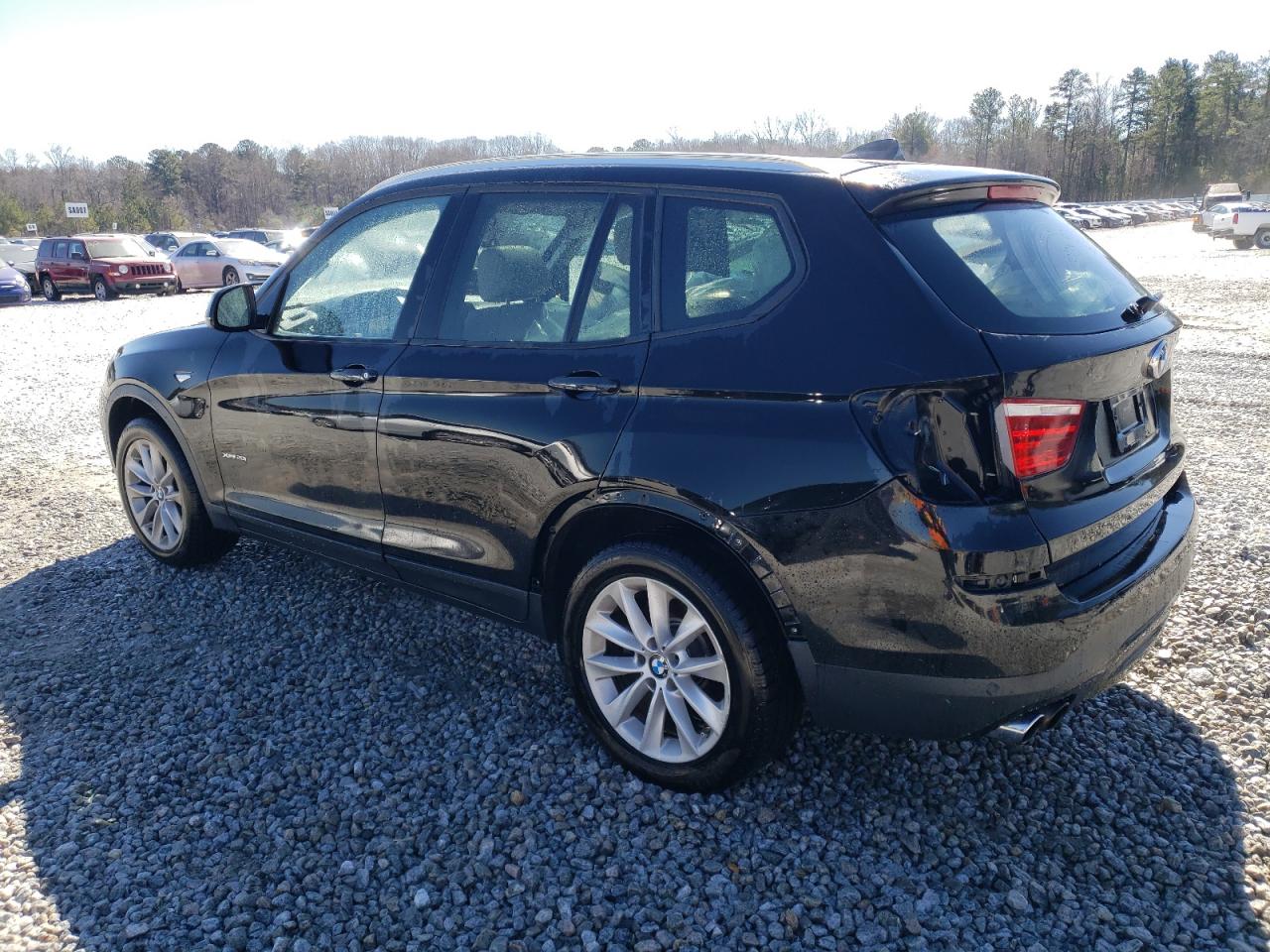 2016 BMW X3 VIN 5UXWX9C52G0D68578 Copart auction photo, rear end damage thumbnail 2
