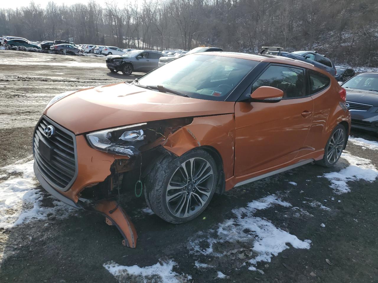 2016 Hyundai Veloster VIN KMHTC6AE9GU297012
