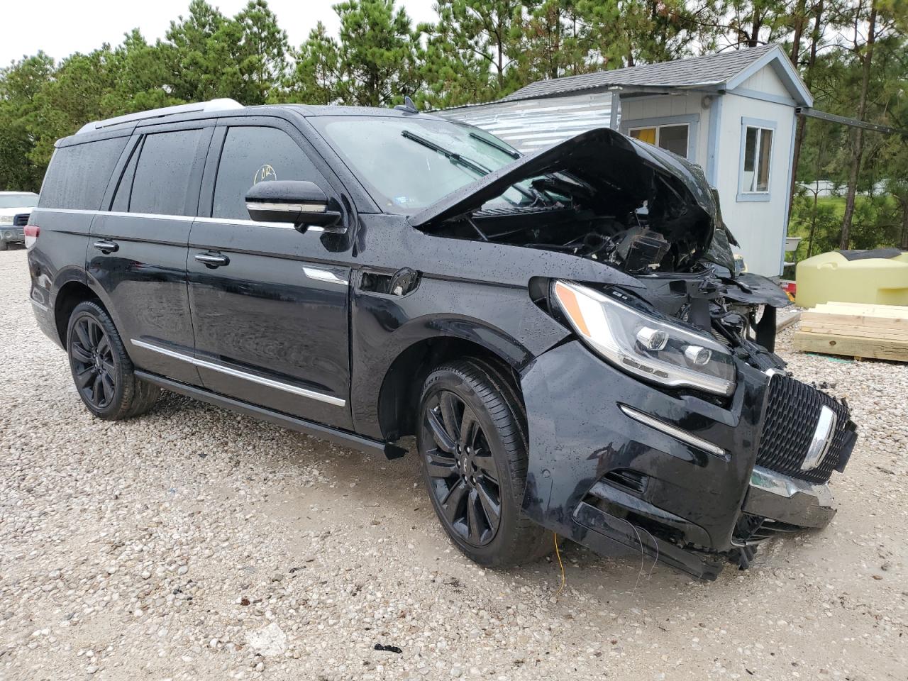 2022 Lincoln Navigator VIN 5LMJJ2LT8NEL15716 Copart auction photo, water/flood / all over damage thumbnail 4
