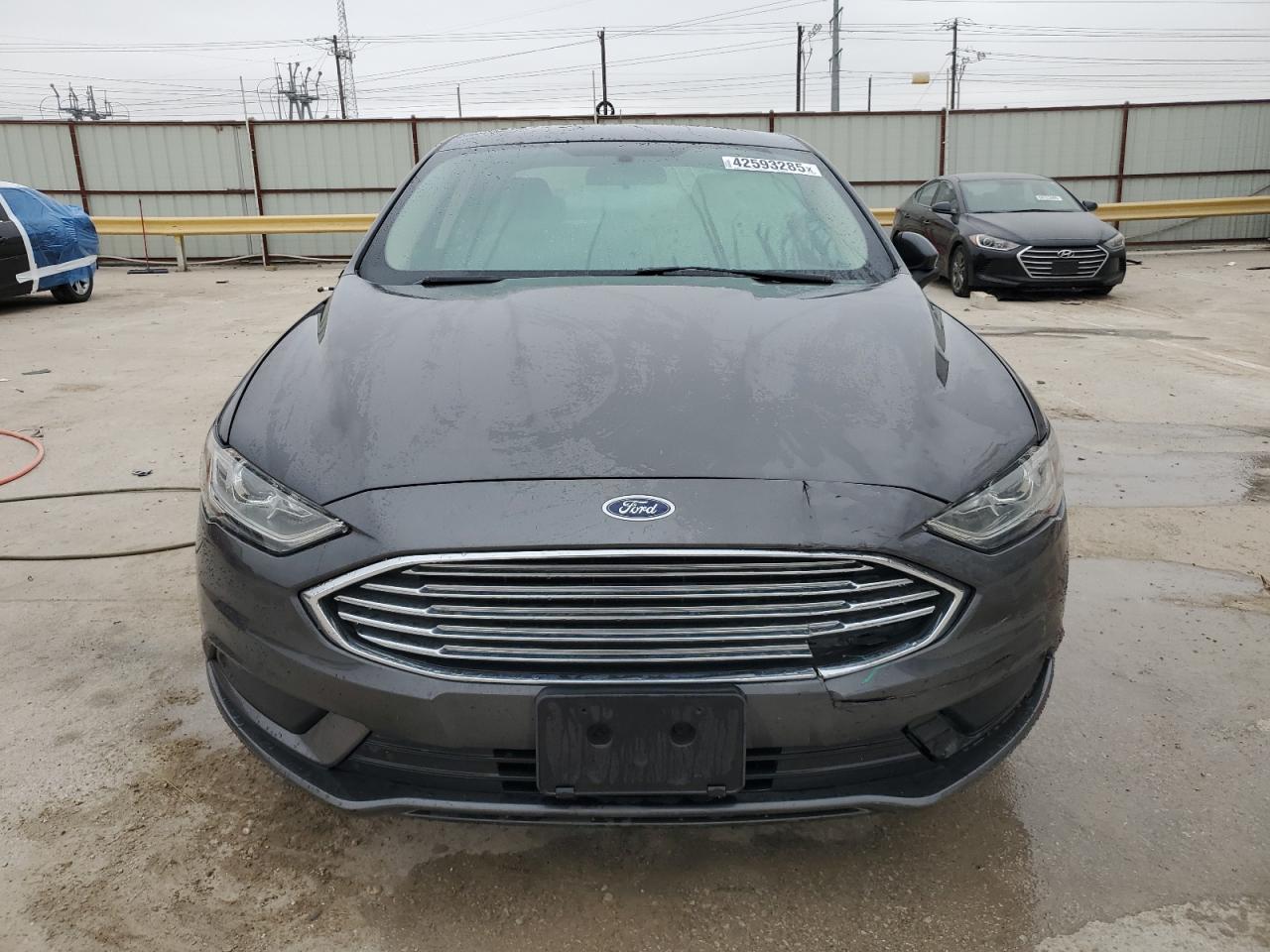 2018 Ford Fusion VIN 3FA6P0G71JR163109 Copart auction photo, side damage thumbnail 5