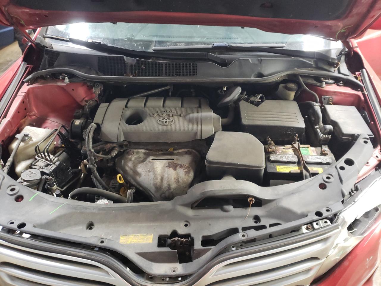 2010 Toyota Venza VIN 4T3ZA3BB9AU035413 Copart auction photo, front end damage thumbnail 11