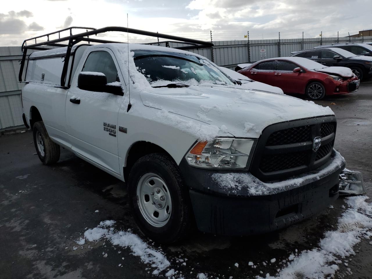 2020 RAM 1500 VIN 3C6JR7DT1LG260552 Copart auction photo, front end / rear end damage thumbnail 4