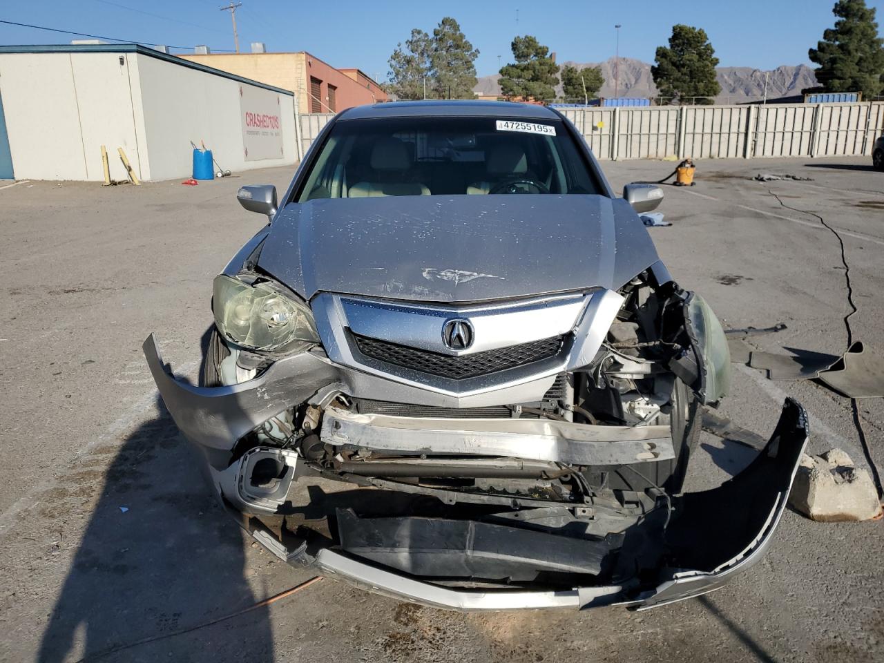 2012 Acura RDX VIN 5J8TB2H21CA000193 Copart auction photo, front end damage thumbnail 5