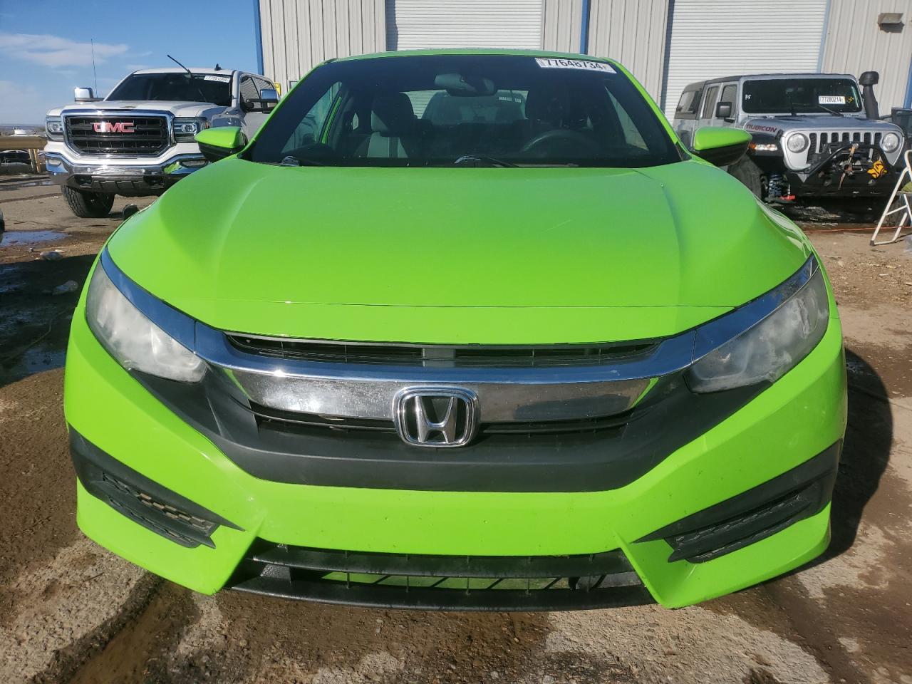 2016 Honda Civic VIN 2HGFC4B00GH310548 Copart auction photo, water/flood damage thumbnail 5