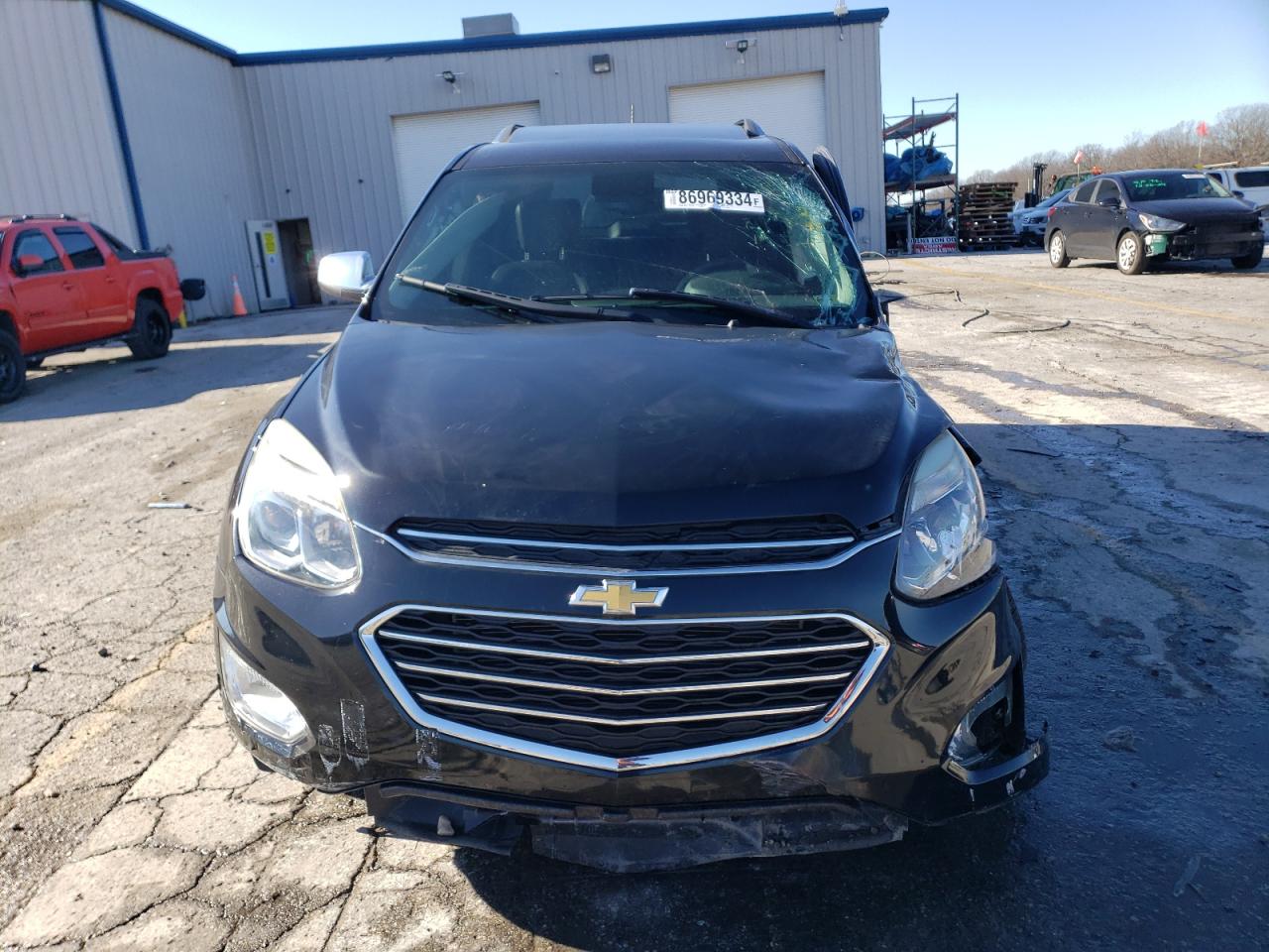 2016 Chevrolet Equinox VIN 2GNFLGEK9G6301606 Copart auction photo, side / front end damage thumbnail 5