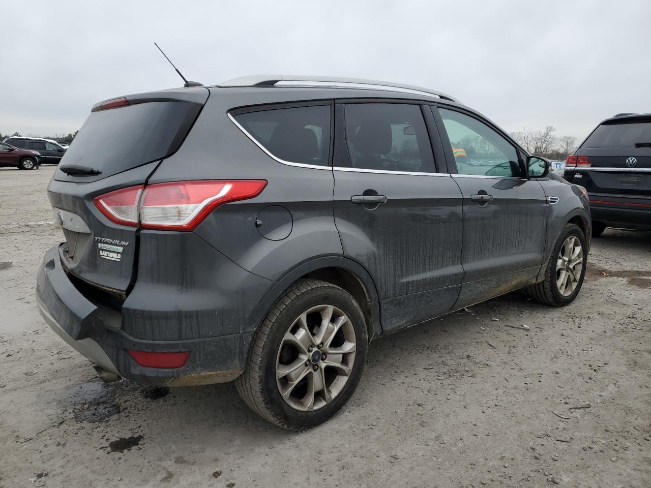 2016 Ford Escape VIN 1FMCU0J91GUC64969 Copart auction photo, rear end / side damage thumbnail 3