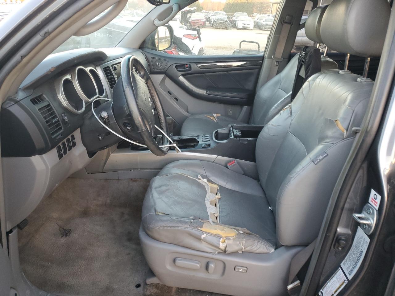 2004 Toyota 4Runner VIN JTEZU17R648011822 Copart auction photo, front end / side damage thumbnail 7