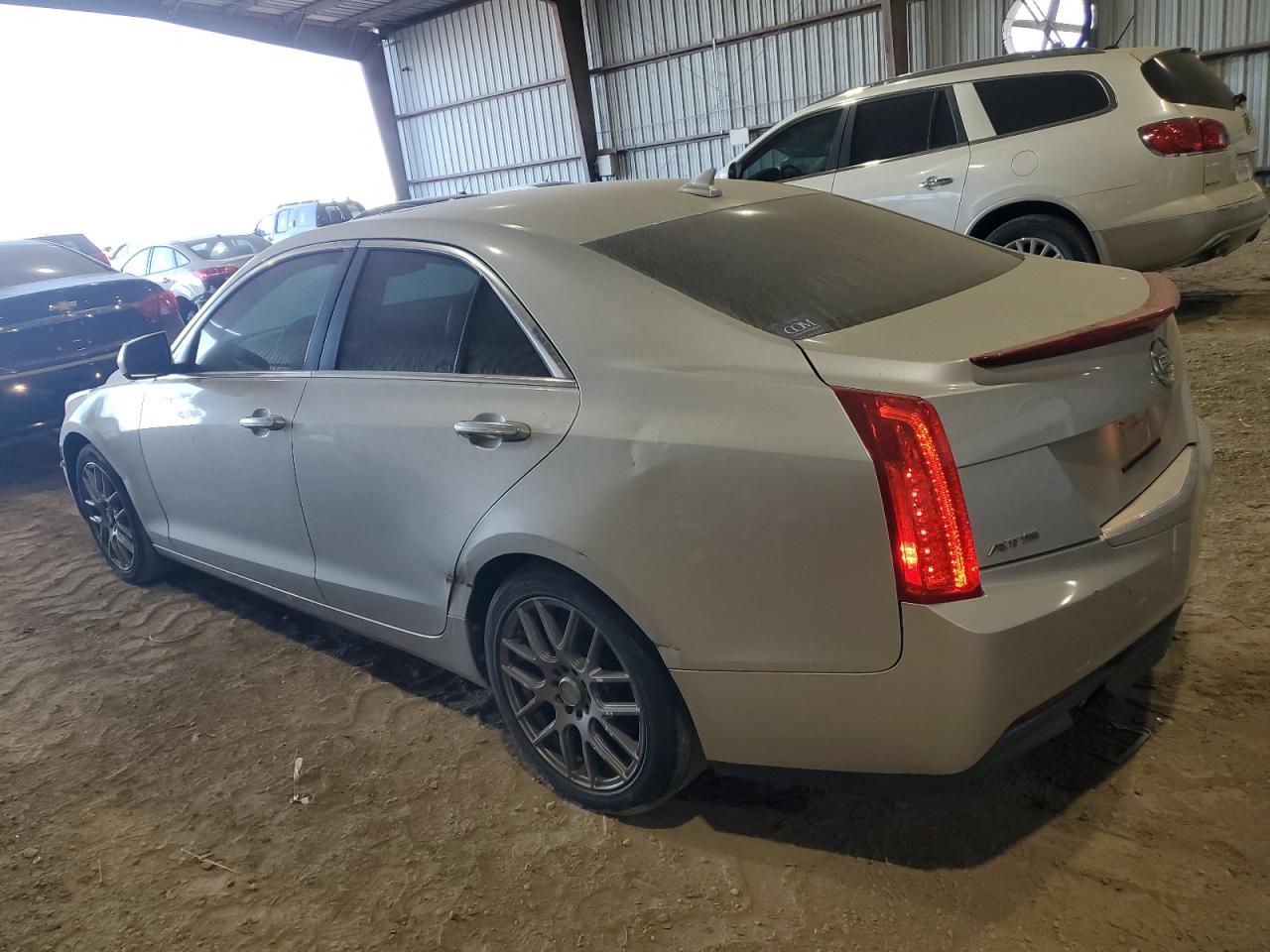 2013 Cadillac ATS VIN 1G6AA5RA8D0120681 Copart auction photo, burn - engine / minor dent/scratches damage thumbnail 2