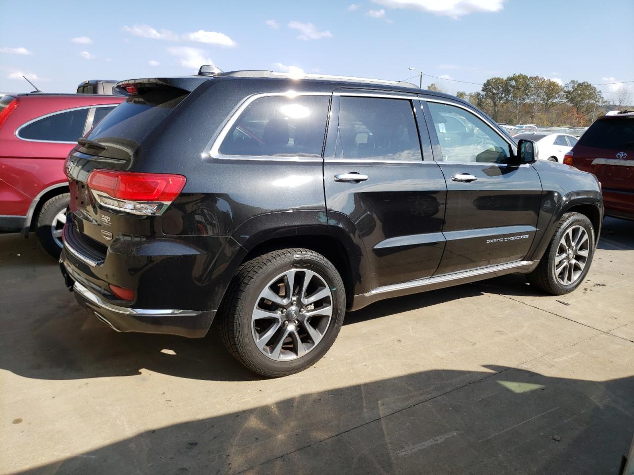 2014 Jeep Grand Cherokee VIN 1C4RJFJM1EC298637 Copart auction photo, mechanical damage thumbnail 3