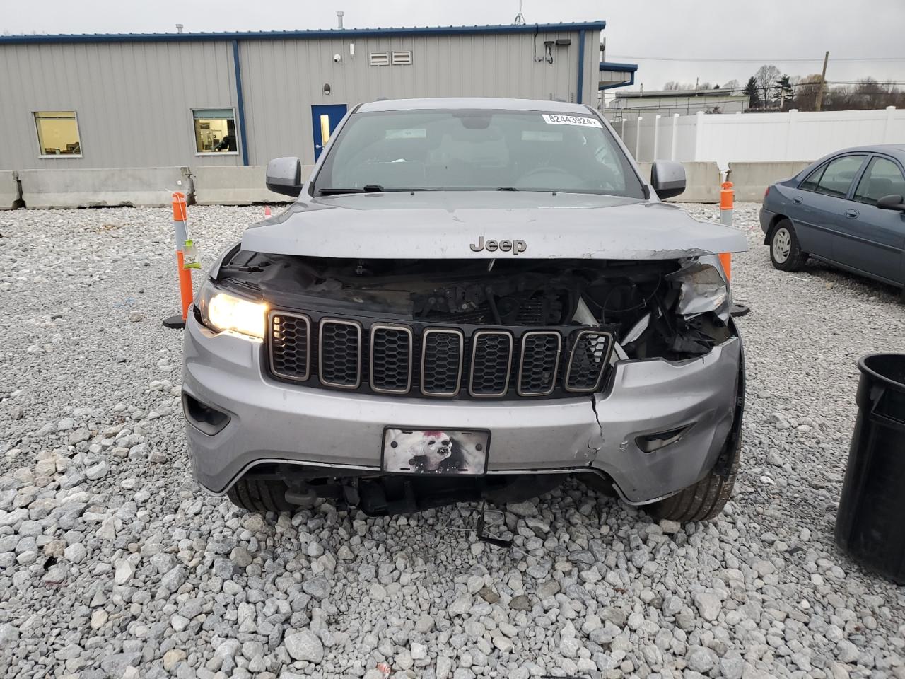2016 Jeep Grand Cherokee VIN 1C4RJFAG0GC399469 Copart auction photo, front end damage thumbnail 5