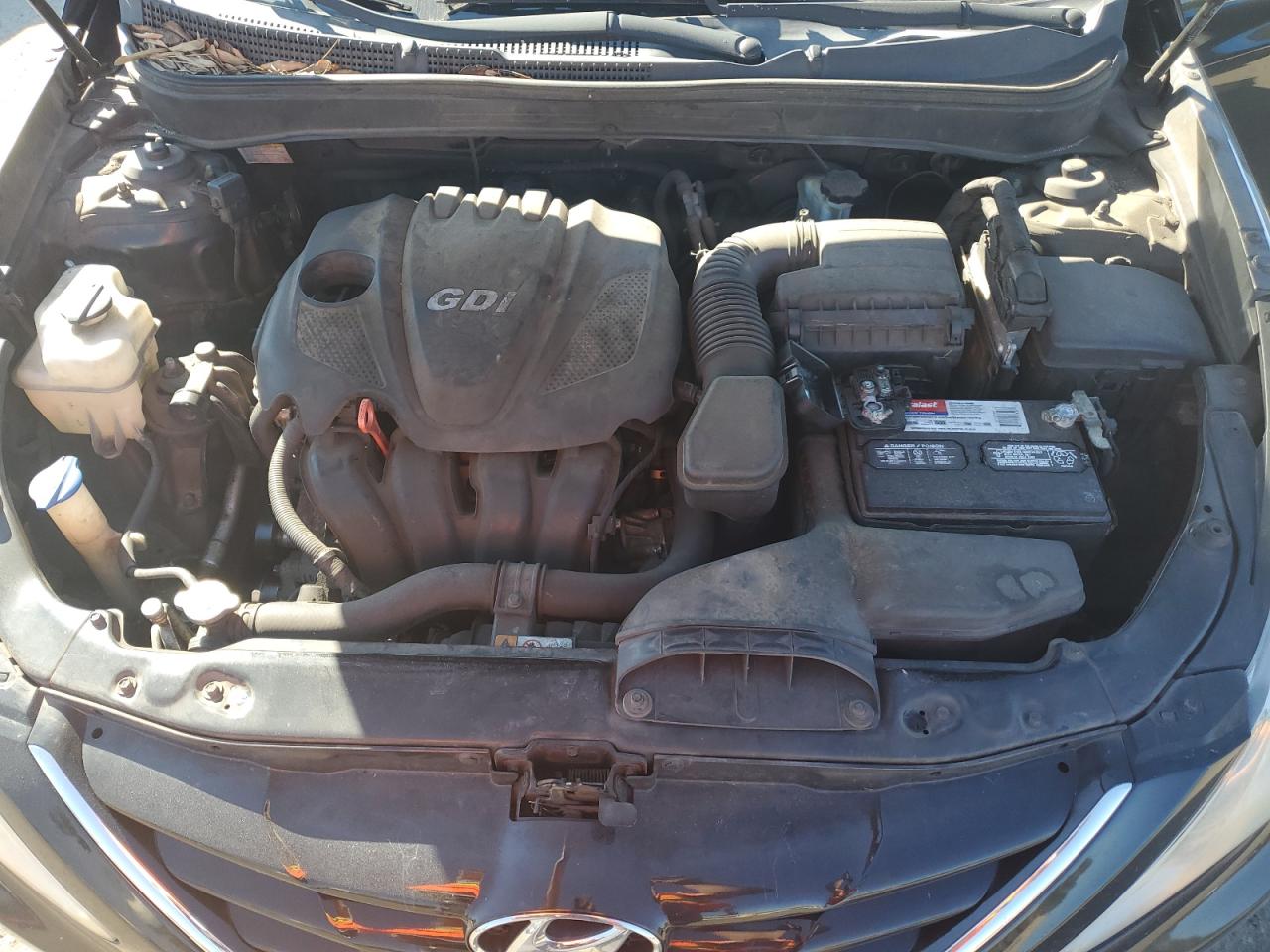 2013 Hyundai Sonata VIN 5NPEB4AC3DH714875 Copart auction photo, rear end damage thumbnail 13