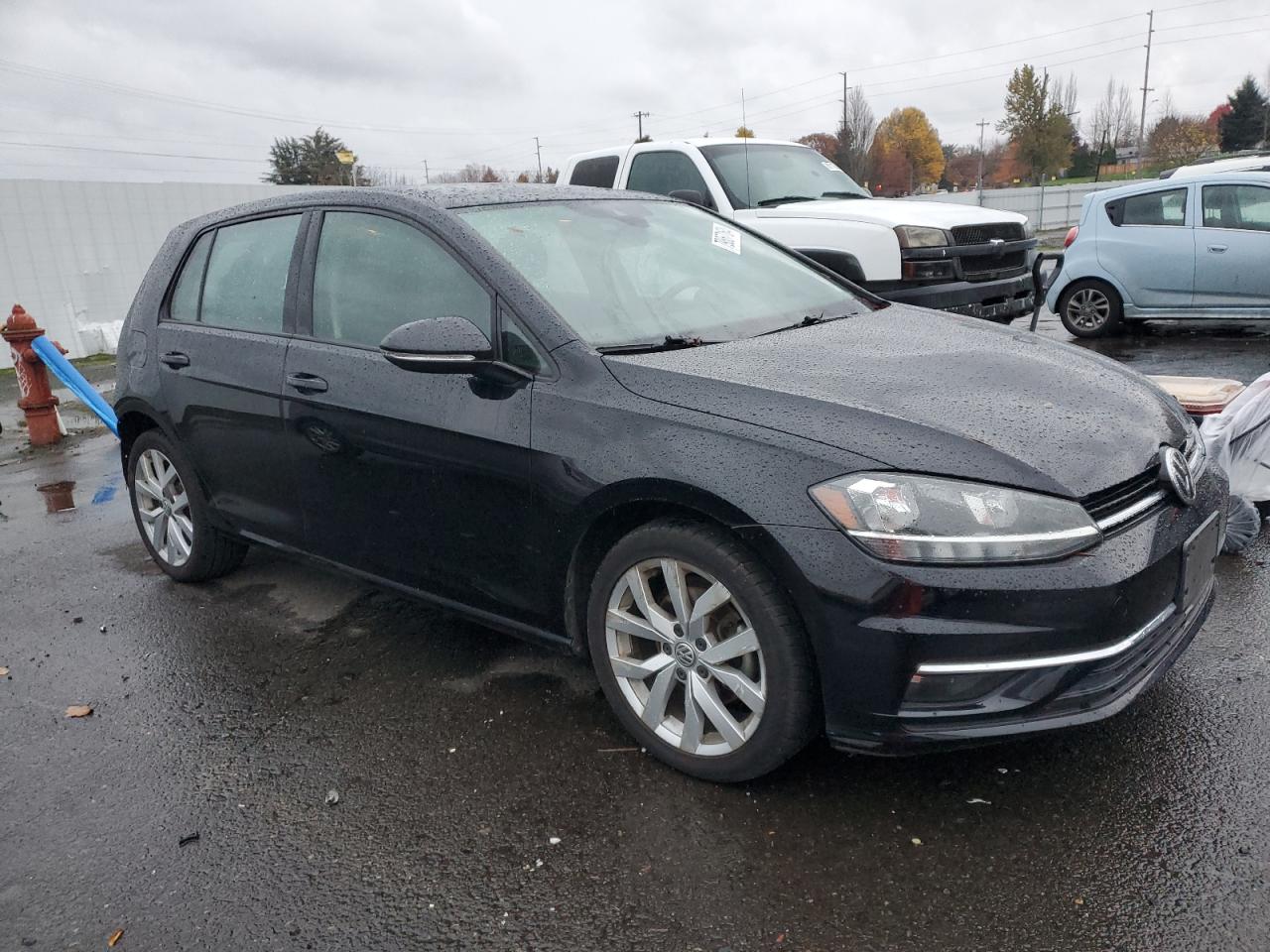 2019 Volkswagen Golf VIN 3VWG57AU5KM034832 Copart auction photo, rear end damage thumbnail 4
