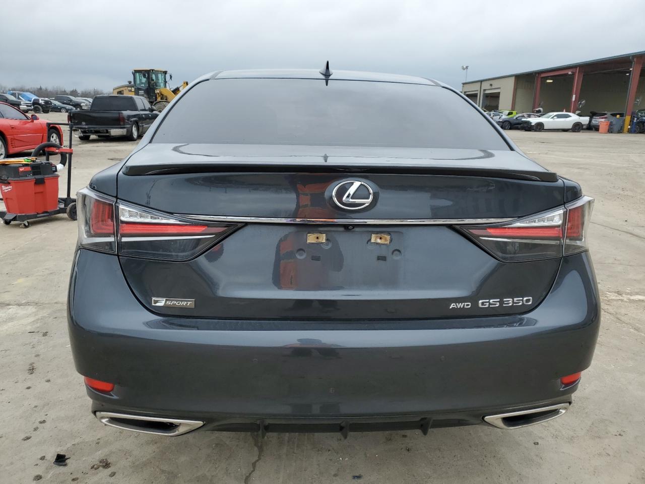 2017 Lexus GS VIN JTHCZ1BL9HA006660 Copart auction photo, front end / side damage thumbnail 6