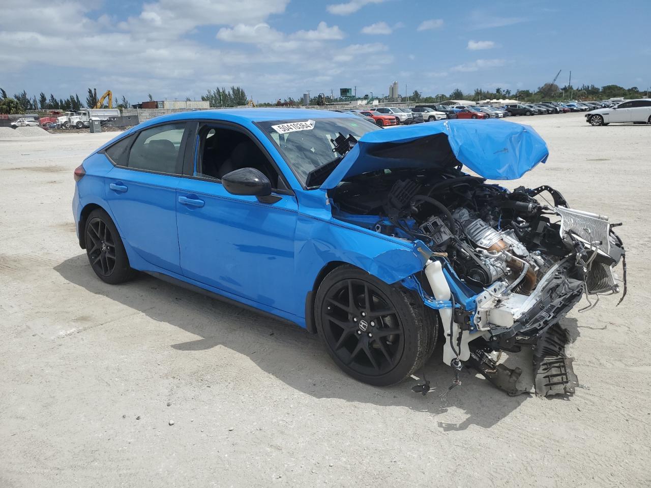 2023 Honda Civic VIN 19XFL2H86PE010136 Copart auction photo, front end damage thumbnail 4