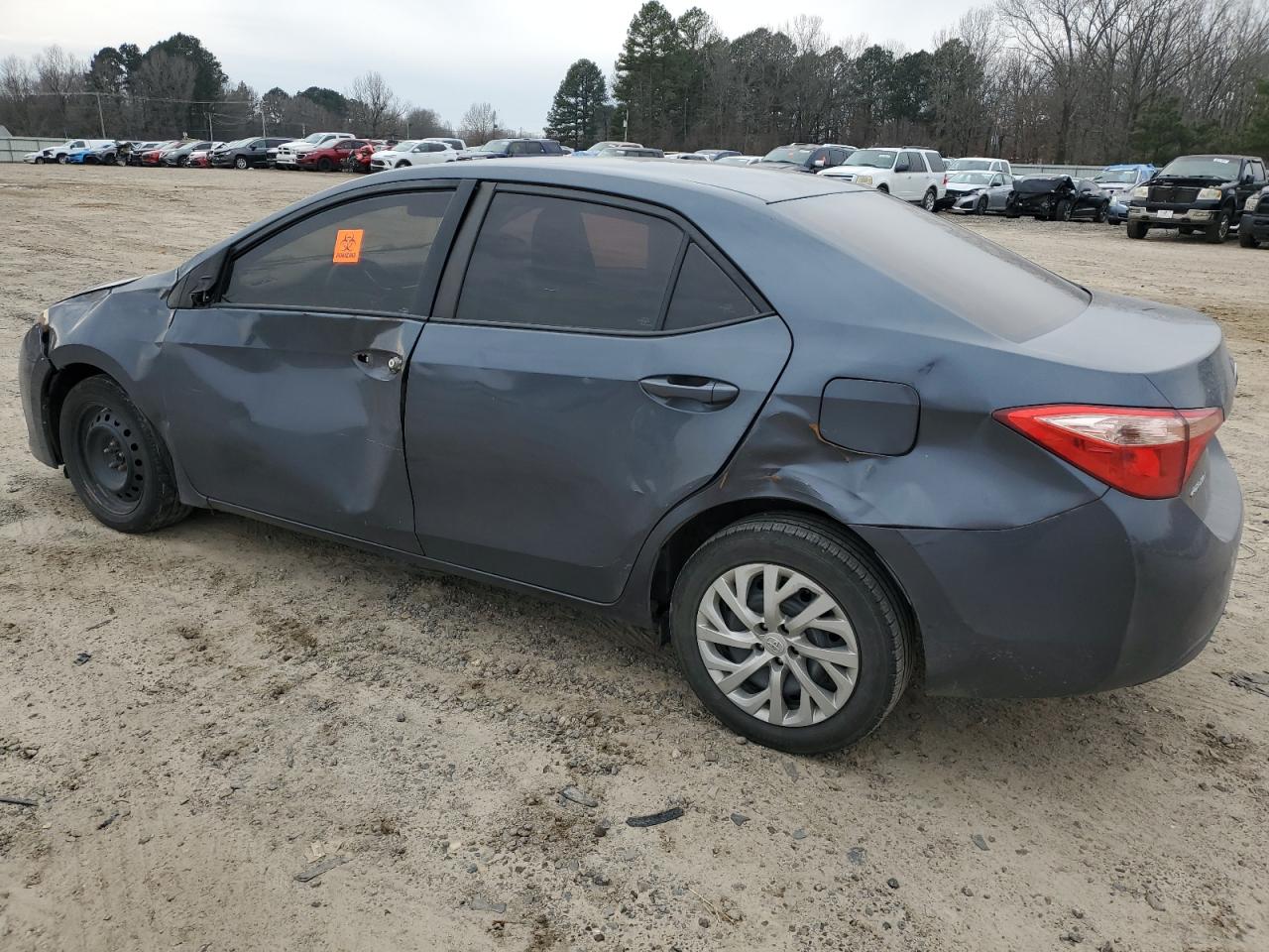 2017 Toyota Corolla VIN 5YFBURHE2HP582976 Copart auction photo, all over damage thumbnail 2