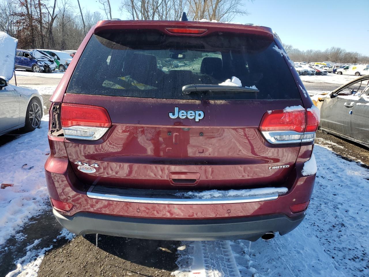 2018 Jeep Grand Cherokee VIN 1C4RJFBG3JC315022 Copart auction photo, side damage thumbnail 6
